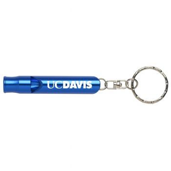 Emergency Whistle Keychain - UC Davis Aggies