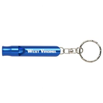 Emergency Whistle Keychain - West Virginia Mountaineers