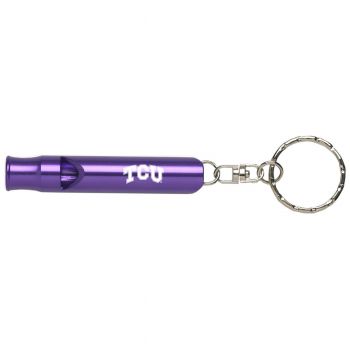 Emergency Whistle Keychain - TCU Horned Frogs