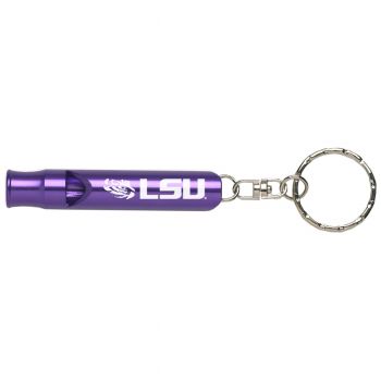 Emergency Whistle Keychain - LSU Tigers