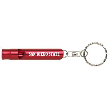 Emergency Whistle Keychain - SDSU Aztecs