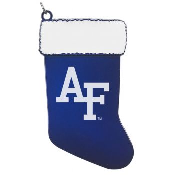 Pewter Stocking Christmas Ornament - Air Force Falcons