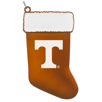 Pewter Stocking Christmas Ornament - Tennessee Volunteers