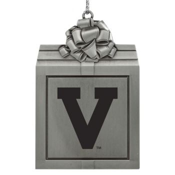 Pewter Gift Box Ornament - Virginia Cavaliers