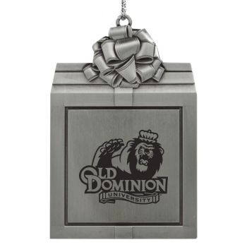 Pewter Gift Box Ornament - Old Dominion Monarchs