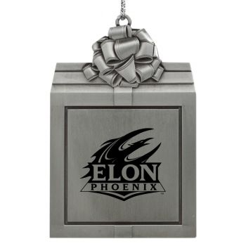 Pewter Gift Box Ornament - Elon Phoenix