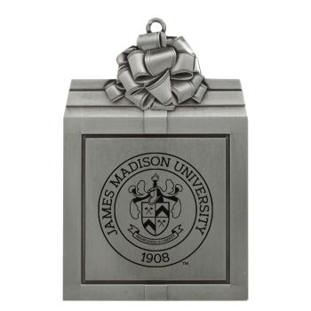 Pewter Gift Box Ornament - James Madison Dukes