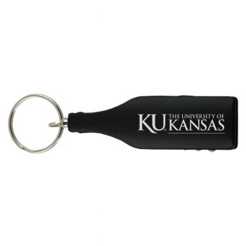 Wine Opener Keychain Multi-tool - Kansas Jayhawks