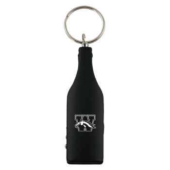 Wine Opener Keychain Multi-tool - Western Michigan Broncos