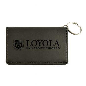 PU Leather Card Holder Wallet - Loyola Ramblers