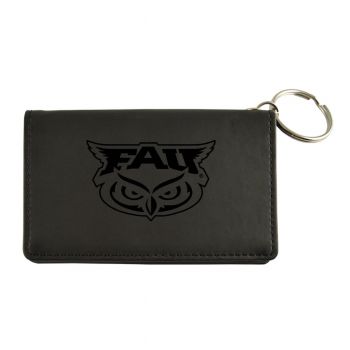 PU Leather Card Holder Wallet - FAU Owls