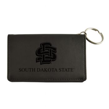 PU Leather Card Holder Wallet - South Dakota State Jackrabbits