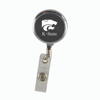 Retractable ID Badge Reel - Kansas State Wildcats
