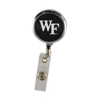 Retractable ID Badge Reel - Wake Forest Demon Deacons
