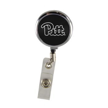 Retractable ID Badge Reel - Pittsburgh Panthers