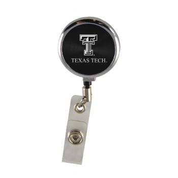 Retractable ID Badge Reel - Texas Tech Red Raiders