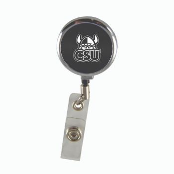 Retractable ID Badge Reel - Cleveland State Vikings