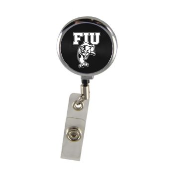 Retractable ID Badge Reel - FIU Panthers