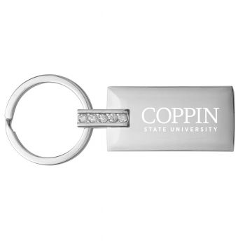 Jeweled Keychain Fob - Coppin State Eagles