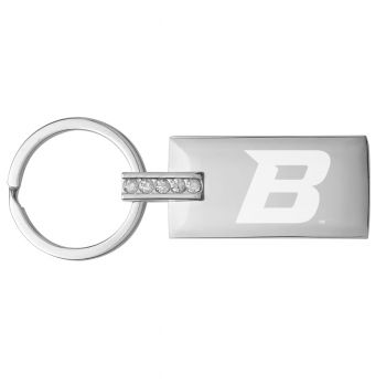 Jeweled Keychain Fob - Boise State Broncos
