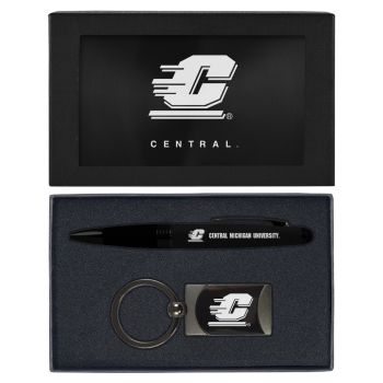 Prestige Pen and Keychain Gift Set - Central Michigan Chippewas