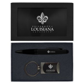 Prestige Pen and Keychain Gift Set - ULM Ragin' Cajuns