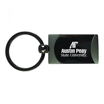 Heavy Duty Gunmetal Keychain - Austin Peay State Governors
