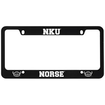 Stainless Steel License Plate Frame - NKU Norse