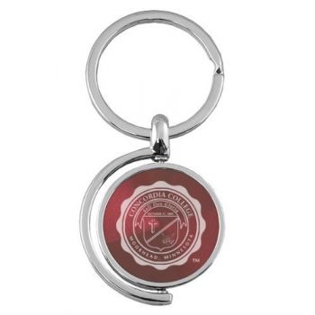 Spinner Round Keychain - Concordia Chicago Cougars