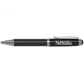 Carbon Fiber Ballpoint Twist Pen - Nebraska Cornhuskers
