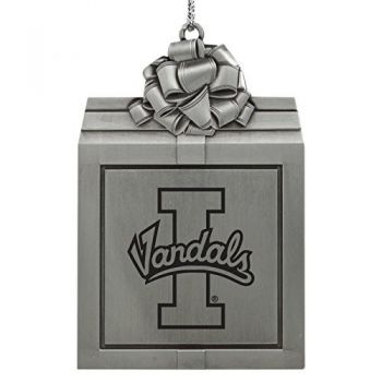Pewter Gift Box Ornament - Idaho Vandals