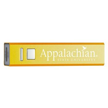 Quick Charge Portable Power Bank 2600 mAh - Appalachian State Mountaineers