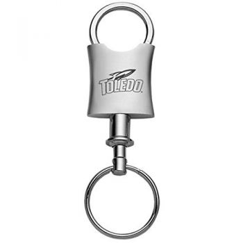 Tapered Detachable Valet Keychain Fob - Toledo Rockets