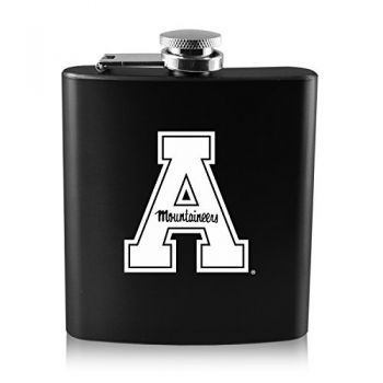 6 oz Stainless Steel Hip Flask - Appalachian State Mountaineers