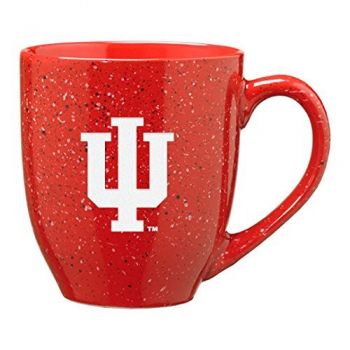 16 oz Ceramic Coffee Mug with Handle - Indiana Hoosiers