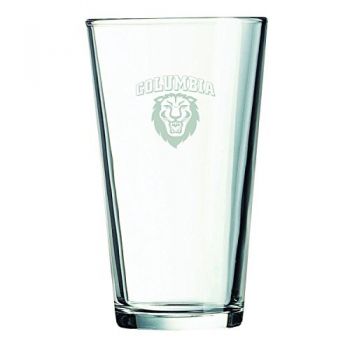 16 oz Pint Glass  - Columbia Lions