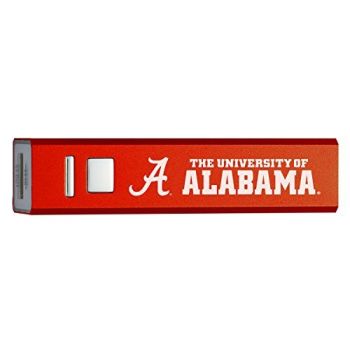 Quick Charge Portable Power Bank 2600 mAh - Alabama Crimson Tide