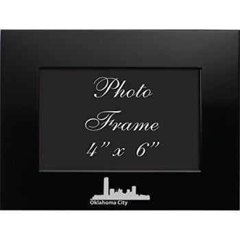 4 x 6  Metal Picture Frame - Oklahoma City Skyline