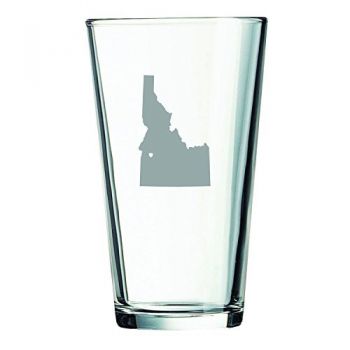 16 oz Pint Glass  - I Heart Idaho - I Heart Idaho