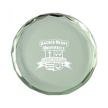 Crystal Paper Weight - Sacred Heart Pioneers