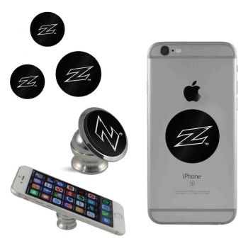Magnetic Cell Phone Tech Mount - Akron Zips
