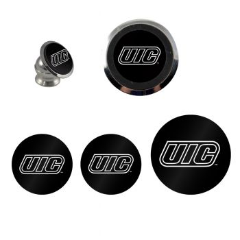 Magnetic Cell Phone Tech Mount - UIC Flames