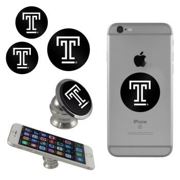 Magnetic Cell Phone Tech Mount - Temple Owls