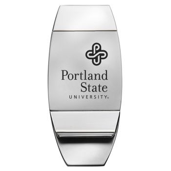 Stainless Steel Money Clip - Portland State 