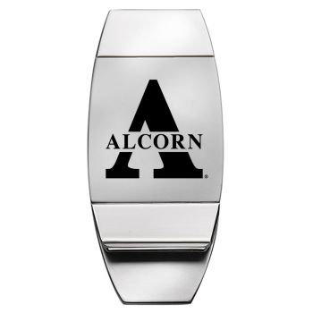 Stainless Steel Money Clip - Alcorn State Braves