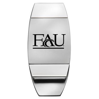 Stainless Steel Money Clip - FAU Owls