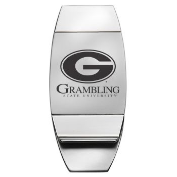 Stainless Steel Money Clip - Grambling State Tigers