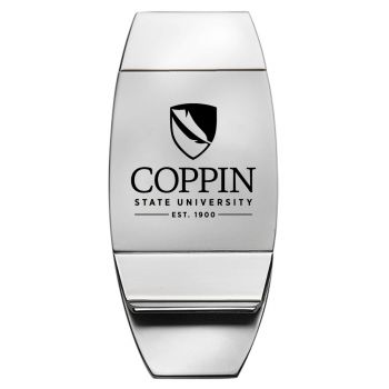 Stainless Steel Money Clip - Coppin State Eagles