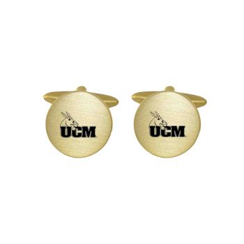 Brushed Steel Cufflinks - UCM Mules