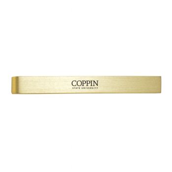 Brushed Steel Tie Clip - Coppin State Eagles